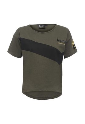 Boxeur Des Rues  LADY OVERSIZE T-SHIRT MILITARY DETAILS