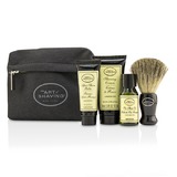 The Art Of Shaving Starter Kit - Unscented: Pre Shave Oil + Shaving Cream + After Shave Balm + Brush + Bag